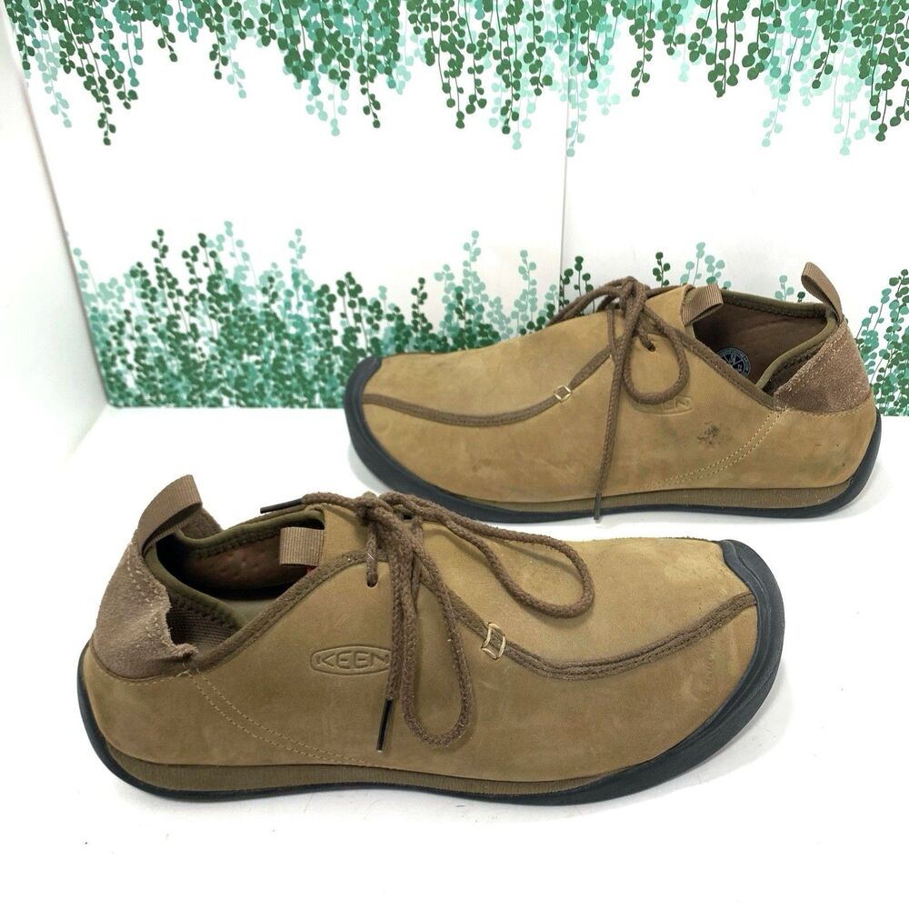 Keen Portsmouth ii Brown Nubuck Leather Nature Boot Shoes Size 11.5 Mens US